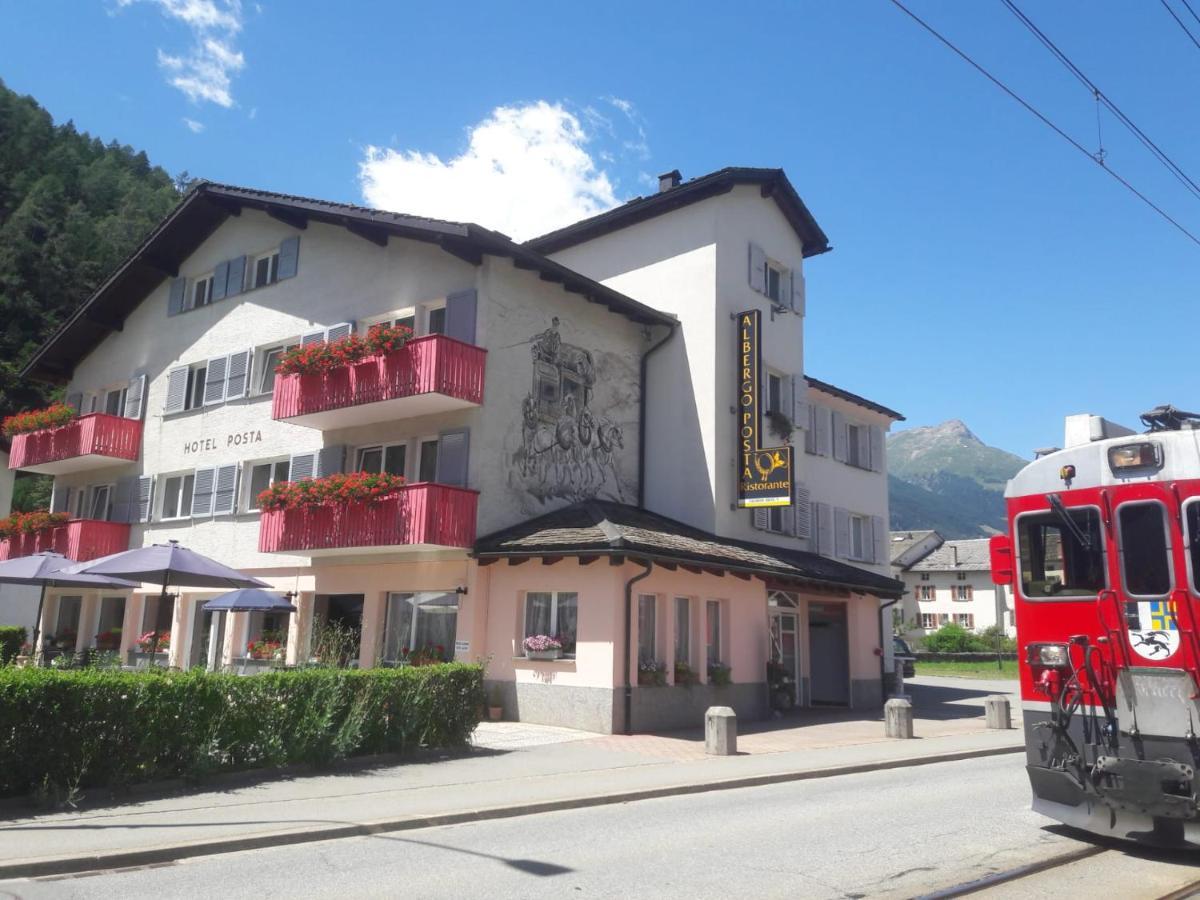 Hotel Posta Поскьяво Экстерьер фото